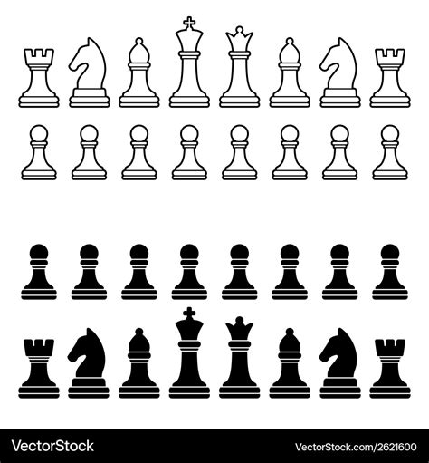 Printable Chess Pieces Pdf
